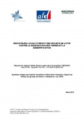 Indicateurs locaux d’impact