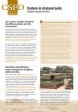 Carbon in dryland soils
