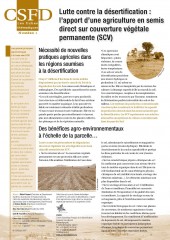 Lutte contre la désertification