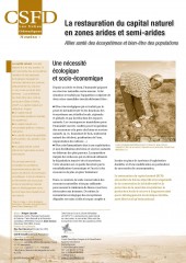 La restauration du capital naturel en zones arides et semi-arides