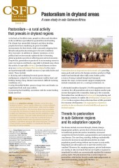 Pastoralism in dryland areas