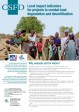 Local impact indicators