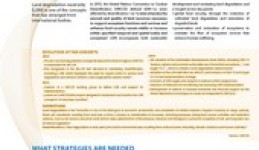 Publication of a new CSFD topical issue on Land degradation Neutrality