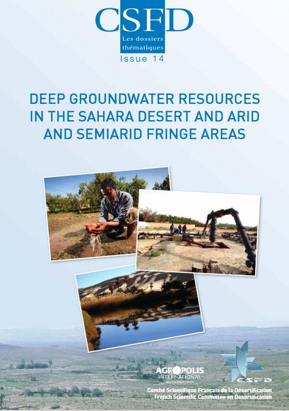 Deep groundwater resources in the Sahara desert and arid and semiarid fringe areas